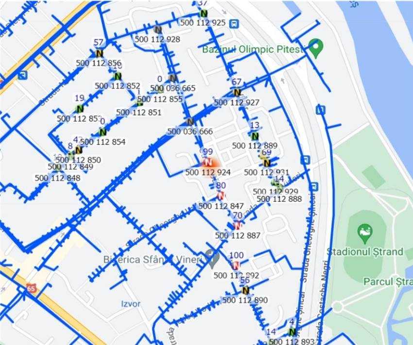 poza detectie pierderi apa