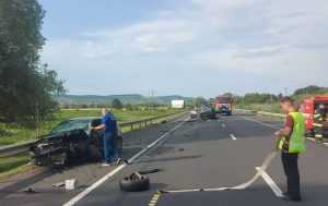 accident avrig 3 - Minivacanță cu peripeții! Tânăr argeșean implicat într-un accident pe DN 1