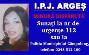 Fata de 15 ani din Schitu Golești, dată dispărută, a fost găsită 1 a6b8b4bf bb84 447e a8c7 f3c737829342 - Fata de 15 ani din Schitu Golești, dată dispărută, a fost găsită
