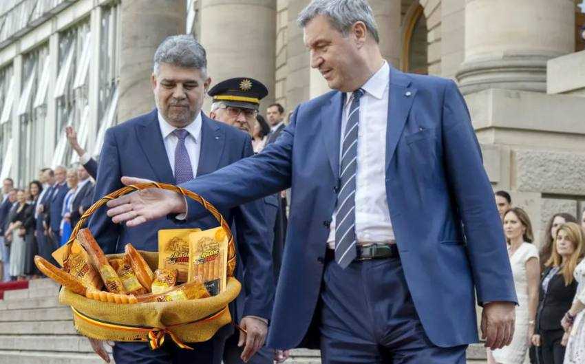 ciolacu si premierul bavariei cos radic ciolacu si premierul bavariei cos radic