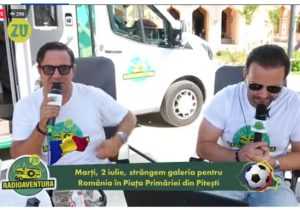 Radio Aventura 2024 revine la Pitești. Meciul cu Olanda se vede în Piața Primăriei 27 Sursă foto: screenshot