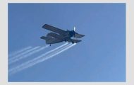 Tratamente antiinsecte cu avion