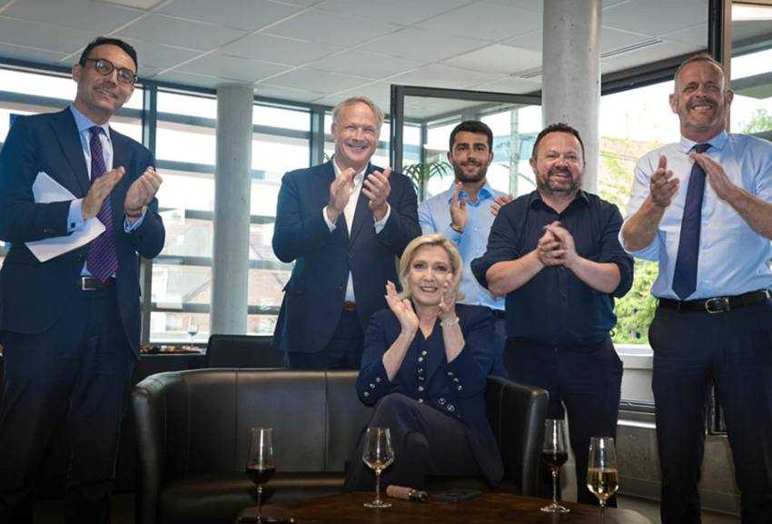 Marine le pen Sursă foto: Facebook Marine Le Pan.
