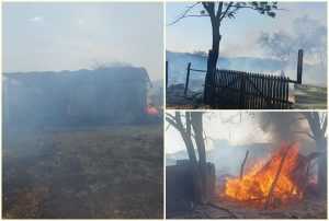 Incendiu puternic într-o gospodărie din Albota! Bărbat transportat la spital cu arsuri 1 page 1 - Incendiu puternic într-o gospodărie din Albota! Bărbat transportat la spital cu arsuri