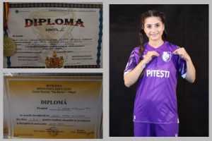 Cristiana fetita eleva Pitești