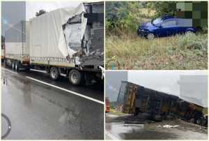 Accident grav la Morărești! Implicate două camioane și două autoturisme 21 page 2 - Accident grav la Morărești! Implicate două camioane și două autoturisme