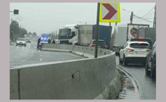 accident arges tir trafic