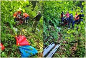 page - Incident grav în Parâng! Doi bărbați au căzut de la înălțime în timp ce reparau un telescaun