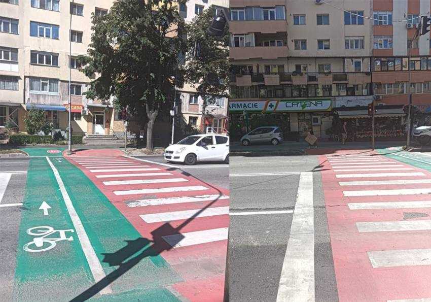 trecere de pietoni si semafor pitesti Sursă foto: Facebook Primăria Municipiului Pitești.