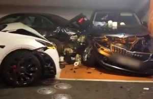 MGYwYjNjOWZkN2EyZDhhY2FlMjRlNWZlMTIzNzhh.thumb - Accident în parcarea unui mall din Capitală! Trei mașini făcute praf de o șoferiță