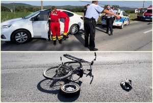 Accident grav la Băiculești! Biciclist de 71 de ani lovit de o mașină 1 page - Accident grav la Băiculești! Biciclist de 71 de ani lovit de o mașină
