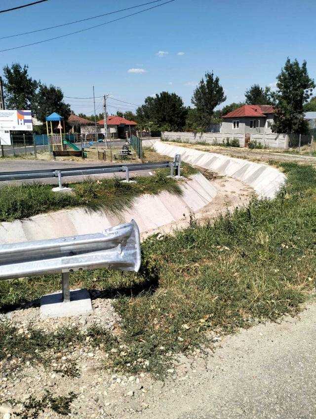 rigola popesti 1 - Proiect pentru modernizarea infrastructurii rutiere finalizat la Popești