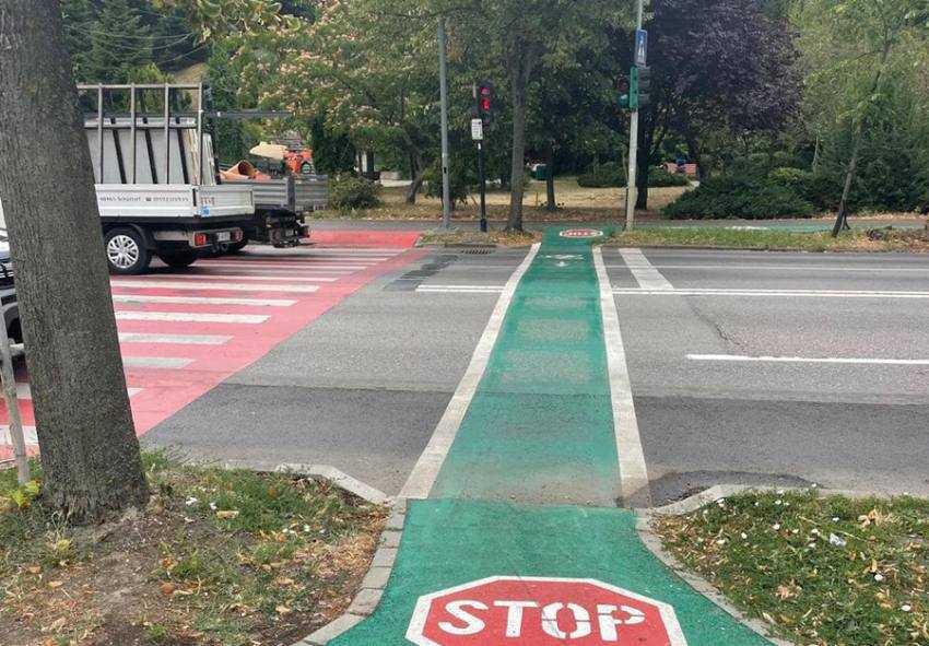 semafor. prundu Sursă foto: Facebook Primăria MUnicipiului Pitești.