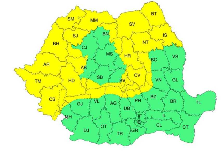 harta mesaj 3 Sursă foto: Facebook ANM