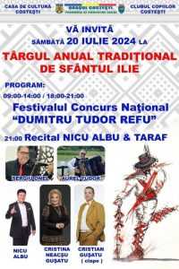 2ed7233d 8def 4dcf a132 8e7a23caf380 2 - Primăria Costești: Sunteți invitați la Târgul Anual Tradițional de „Sfântul Ilie”