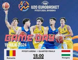 Sferturile Europeanului U20, Divizia B. Astăzi, la Pitești Arena, România va întâlni Ungaria 1 Sursă foto: Facebook Cristian Gentea