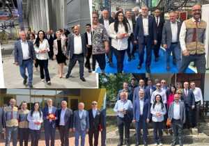 Vizită importantă astăzi în județul nostru. Delegația oficială a vizitat două fabrici din Argeș 8 Sursă foto: Facebook CJ Argeș.