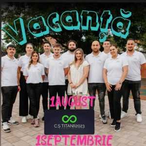 Club Sportiv Titanii 2023 intră în vacanță! Activitatea va fi reluată la 1 septembrie! 1 Club Titanii 2023