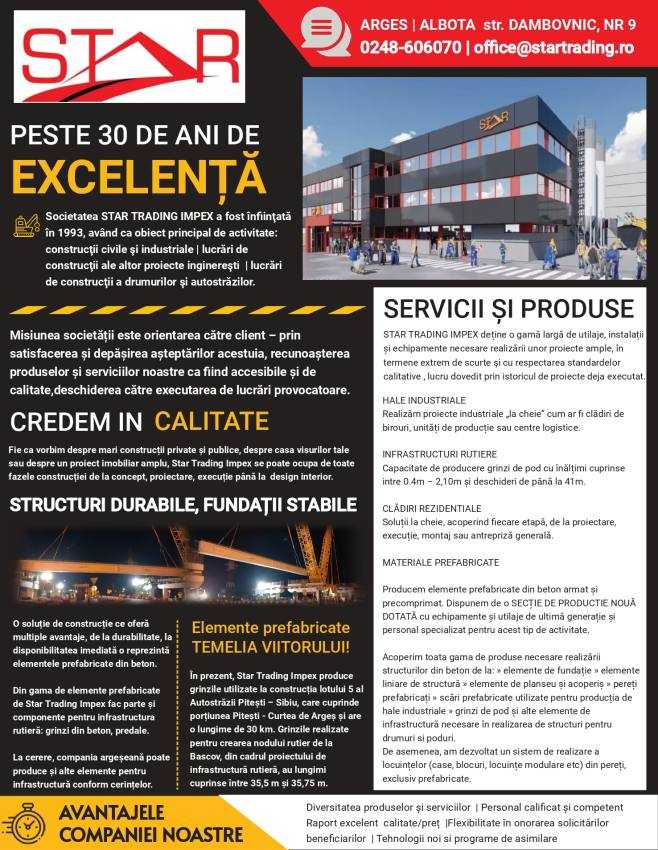 STAR TRADING IMPEX - PESTE 30 DE ANI DE EXCELENȚĂ 1 STAR-TRADING