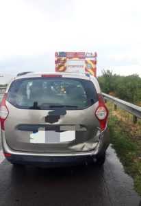 Accident rutier pe A1, sensul spre Pitești! Trafic blocat! 1 1000031661 - Accident rutier pe A1, sensul spre Pitești! Trafic blocat!