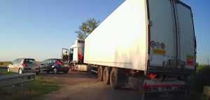 Tir si masini trafic A1