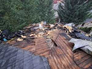 PITEȘTI. Incendiu la o locuință din cartierul Trivale! 1 incendiu casa acoperis