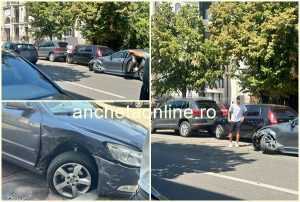 cats 1 - Accident în Pitești! Mai multe mașini implicate