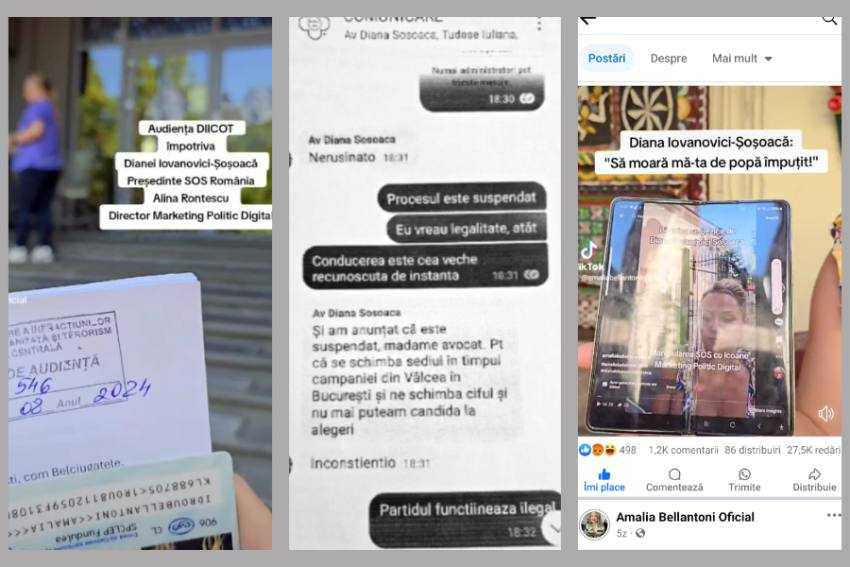 Untitled Project 8 - Diana Șoșoacă a avut nevoie de SOS pentru a-i înșela pe oameni cu privire la așa-zisul naționalism și patriotism!