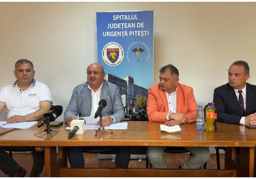 ion Minzina CJ Arges probleme spital Sursă foto: Screenshot Facebook CJ Argeș.