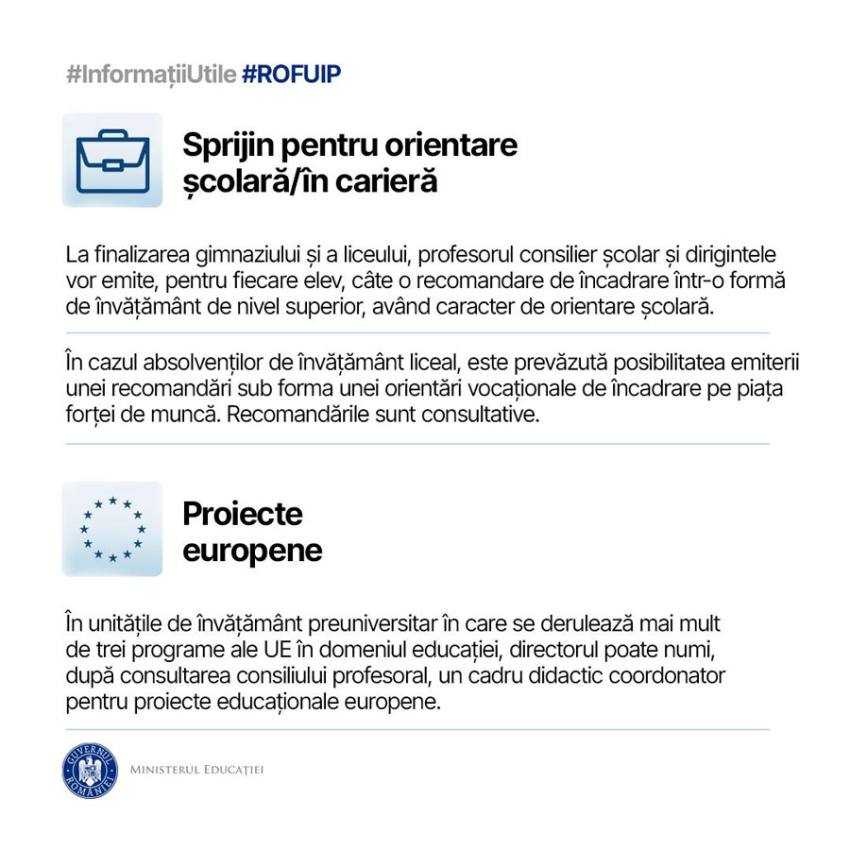 Noul an școlar va începe cu schimbări importante pentru elevi! 4 Sursă foto: FB MInisterul Educației