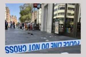 atac fetita in piata Leicester Londra