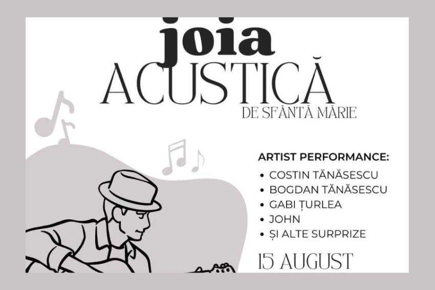 joia acustica la Crama Marcea joia acustica la Crama Marcea