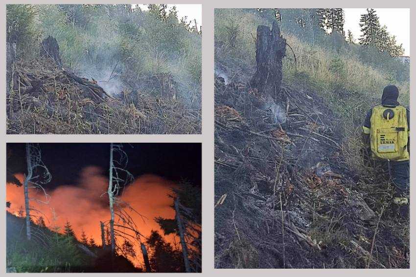 incendiu Satic Argeș