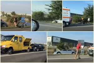 cats - (VIDEO) Accident în lanț pe Autostrada A1 București-Pitești