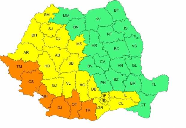 Avertizare ANM de caniculă! Temperaturile ajung la 40 de grade în unele regiuni 2 anm canicula