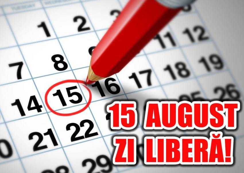 15 august liber Sursă foto: Facebook primăria Orașului Mioveni