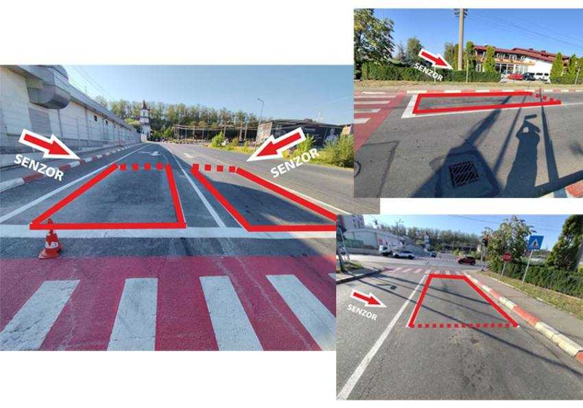 senzori semafor altex mioveni Sursăî foto: Facebook Primăria Orașului Mioveni.