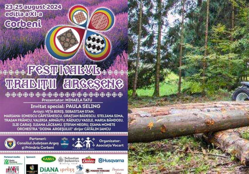 festivalul traditii argesene deschidere Sursă foto: FB CJ Argeș și FB Primăria Orașului Mioveni.