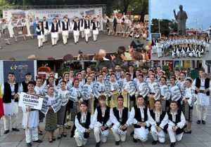 Au reprezentat România la Festivalul Internațional de Folclor din Macedonia de Nord 11 Sursă foto: Casa de Cultură ”Preot Ion Ionescu”