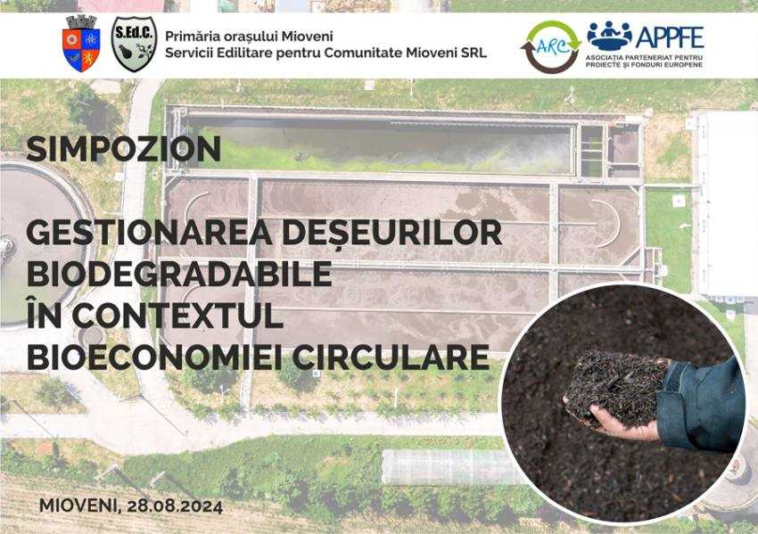 simpozion genstionare deseuri Sursă foto: Servicii Edilitare pentru Comunitate Mioveni,