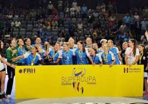 CSM București câștigă Supercupa României la handbal feminin 2 Sursă foto: FB Cristian Gentea.