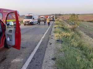 Accident mortal pe DN2! A fost activat planul roșu de intervenție! 1 accident pe dn 2
