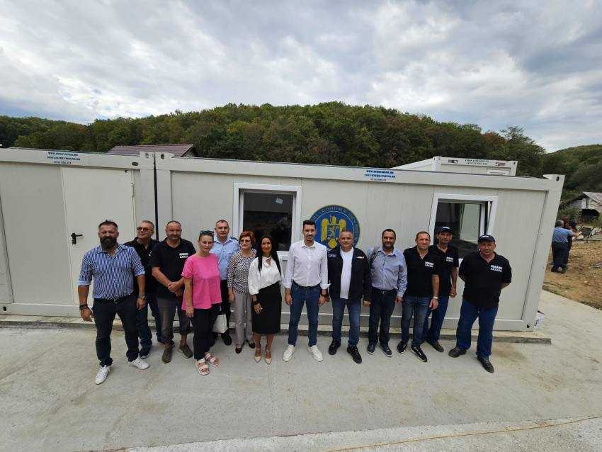 (Video) În Argeș a fost recepționată prima unitate de învățământ realizată cu resurse la Rezervele Statului 3 Argeș unitate învățământ