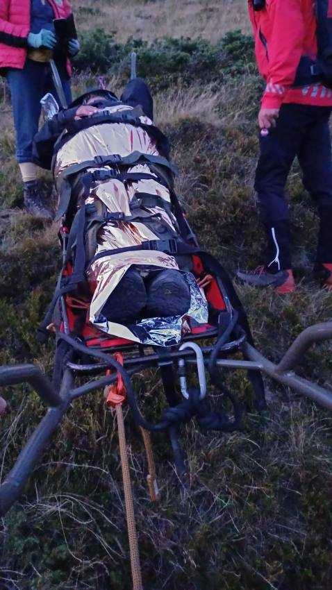 (Video) Misiune Salvamont Argeș în munții Iezer. Persoană de 72 de ani salvată! 4 intervenție salvamont