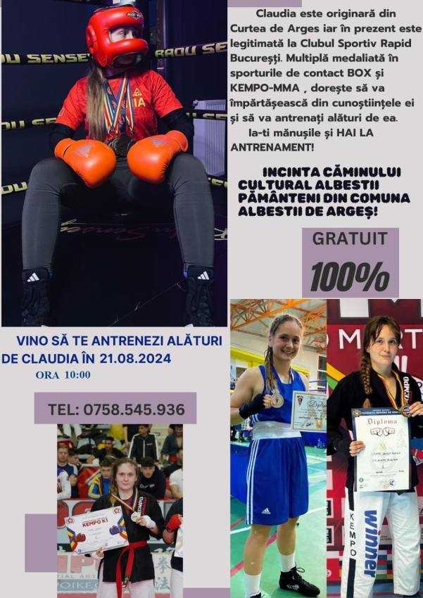 Albeștii de Argeș. Invitație la mișcare-antrenament! 1 la Albeștii de Argeș