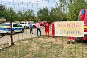 poligon 768x431 1 - Un polițist local s-a împușcat mortal în cap, în timp ce era la un poligon privat
