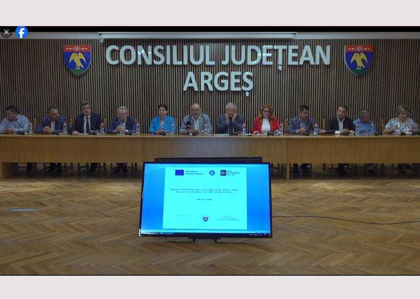 drum judetean DJ 659 Sursă foto: screenshot FB CJ Arges.