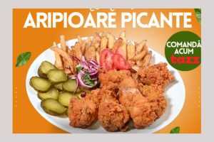 Aripioare Picante la Shaormeria Nord! Gust delicios și irezistibil, perfect pentru iubitorii de mâncare picantă! 16 shaormeria Nord