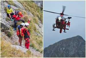 cats - Intervenție Salvamont Argeș în Munții Făgăraș! Tânără de 21 de ani rănită