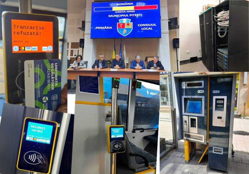 deschi9dere sistem e-ticketing piutesti Sursă foto: Primăria Municipiului Pitești.